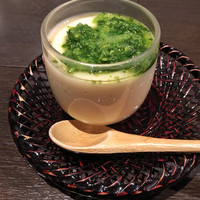杜若 - 菜の花の茶碗蒸し