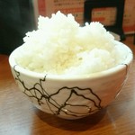 麺と肉 だいつる - 白ご飯大盛り150円