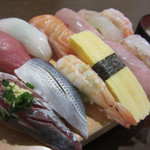 和が家 - おまかせ握り定食¥980