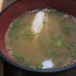 和が家 - 定食の味噌汁