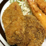 川宗 - ミックスかつ定食(¥1,350) ヒレかつ