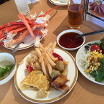Hoteru Guranvia Wakayama Dainingu Miyuu - カニとカニ雑炊、カニのかに玉