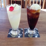 ヴェルソ軽井沢 - ゆずソーダ・コーヒーフロート