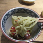 あめこや - 蕎麦を手繰る