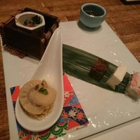 京橋 二刀流 - 突き出し二品目のオードブル