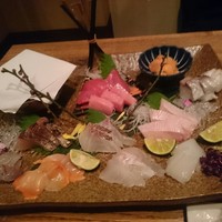京橋 二刀流 - お造りの盛り合わせ