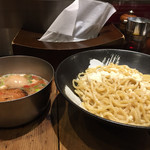 麺屋政宗 - トマトつけ麺 はらぺこクラブで 650円^_^ 味玉は 食べログクーポン^_^