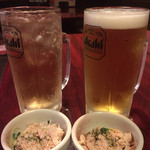 Nishiki - 生ビール&ジンジャーエール