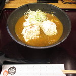 七弐八製麺 - 角煮天カレーうどん