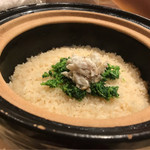 銀座 しのはら - 炊き立て菜飯
