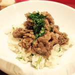 銀座 しのはら - 御飯にON！