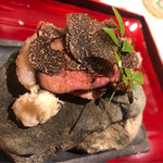 銀座 しのはら - ・イノシシトリュフ