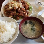 Rakuen Daichuubou - 油淋鶏定食　700円