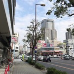 Yayoi Ken - 国道1号線東天満交差点