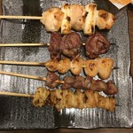 旨唐揚げと居酒メシ ミライザカ - 焼き鳥盛り合わせ