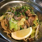 Oyster Yakisoba (stir-fried noodles)