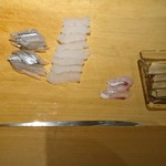 鮨 原正 - 握りのネタ