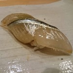 鮨 原正 - 握り　さより昆布〆