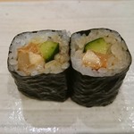 鮨 原正 - 巻き　紐きゅう　※太巻の代替料理