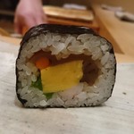 鮨 原正 - 巻き　太巻　※海老がアレルギーでＮＧ