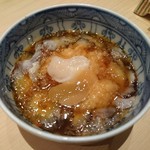 鮨 原正 - 酢物　赤海鼠酢　※蛸の代替料理として先に食べてます　