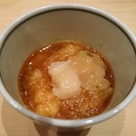 鮨 原正 - 赤海鼠酢　※煮蛸の代替料理