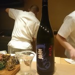 鮨 原正 - 三千盛 まる尾 純米大吟醸酒　三千盛(岐阜)