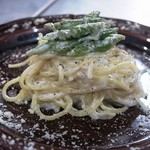 熟成肉バルアラシアネックス - 「チーズ香るゴルゴンゾーラ」の生パスタ