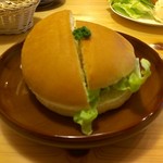 コメダ珈琲店 - ハンバーガー450円