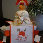 プティ・カッセ - お正月ですのでお鏡餅が飾られていました