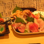 開陽亭 - 刺身は甘くてほんとに刺身なの？と思わせる