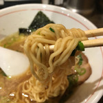 麻ほろ - 自家製低加水麺