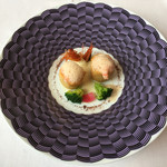 モナリザ - 丸ごと甘海老ビスクのクロケット仕立て