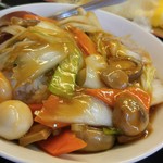 台湾料理 福香源 - 中華飯　アップ　具だくさんデショ♡