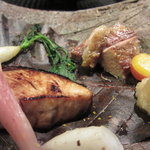 銀座 水野 - 焼き物にはこれまた米沢牛も