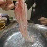 近江牛 日本料理ひょうたんや - 豚しゃぶしゃぶ