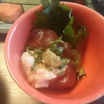 しゃくなげ荘 - モーニングまぐろ山かけ♪