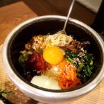 近江牛 焼肉竹 - 石焼ビビンパ