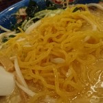 らーめんてつや 北32条店 - 麺のアップ