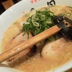 たい風 - 110105滋賀　たい風長浜店　とんこつラーメン