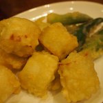 作平 - 下仁田ねぎの天ぷら