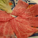 はやしや 精肉店 - 脂が常温で、すでにいい感じ