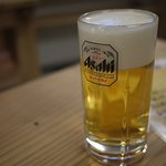 立ち飲み処ここ - 生ビールは390円