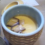 三田 山田屋 - 定食の茶碗蒸し(2017年2月27日撮影)