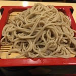 名物重そば 河邉庵 - お蕎麦はニ八です。