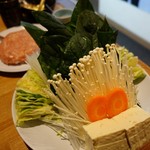 （2017/1月）みずだきの野菜