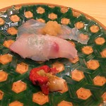 太平寿し - 赤西貝、なめら、平目