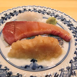 太平寿し - 鰤と大根おろしの創作鮨