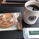 タリーズコーヒー - 本日のコーヒー、チョコチャンククッキー