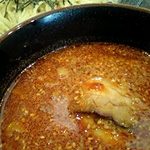 ばくだん屋  - つけそばセット（辛味噌味）